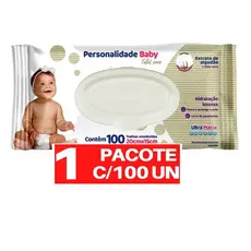Lenço Toalha umedecida Personalidade baby pacote c/100 unidades