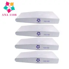 ANA1108 LIXA De Unha Bumerangue100/180 Lavável Profissional Para Unhas Nail Acrigel Porcelana Fibra