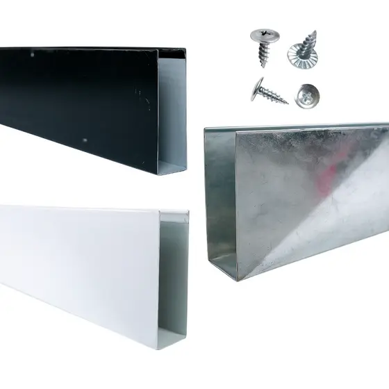 Salva Porta Protetor de porta banheiro cozinha sala Galvanizado 60cm á 100cm 20cm Altura Parafuso