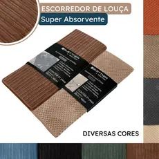 Escorredor De Louça Tapete Absorvente de Microfibra Aparador de Louça Pia Buettner