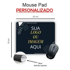 Mouse Pad Personalizado Logo/Imagem/Foto 22x18