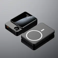 Power Bank Compacto para Bebês 10000mAh - Sução Magnética, Carregamento Rápido e Portátil A7