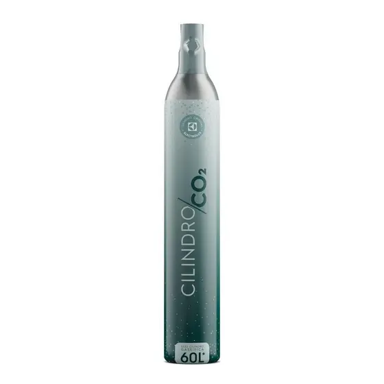 Cilindro Refil de CO2 60 Litros Electrolux para Máquina de Gaseificar Água