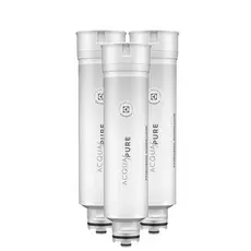 Kit 3 Filtros/Refis Originais de Água para Purificador Electrolux PE11B/PE11X/PC41B/PC41X/PH41B/PH41X