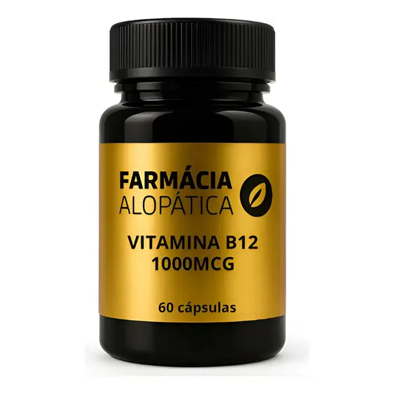Vitamina B12 Metilcobalamina 1000mcg 60 Cápsulas