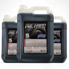 Kit 3 Pretinho Jholimp Brilha Pneu 5 Litros Pneu Brilhoso