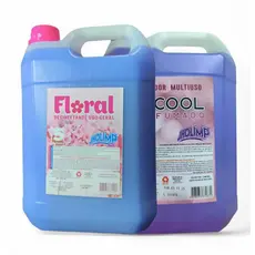 Kit Desinfetante Floral 5L + Álcool Perfumado 5L