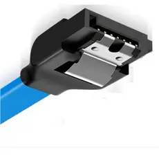 Cabo SATA 3 Dados 6Gbps Para SSD HD 2.5 3.5 Placa Mãe PC Azul