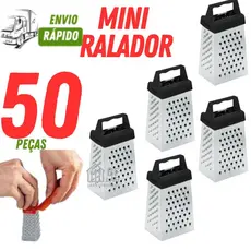 Mini Ralador com 50/40/30/20 unidades em Aço Inox Variáveis utilidades para Verduras Legumes Queijo