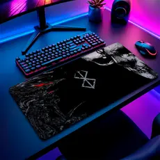 MousePad Speed Gamer Antiderrapante Bordas Costuradas Confortavel Liso Com Estampa De Anime BRSK Com Varios Tamanhos