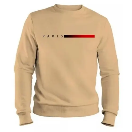 Moletom Gola Careca Masculino Feminino Coleção Inverno/Outono/Primavera/Verão P/M/G/GG  Paris velho