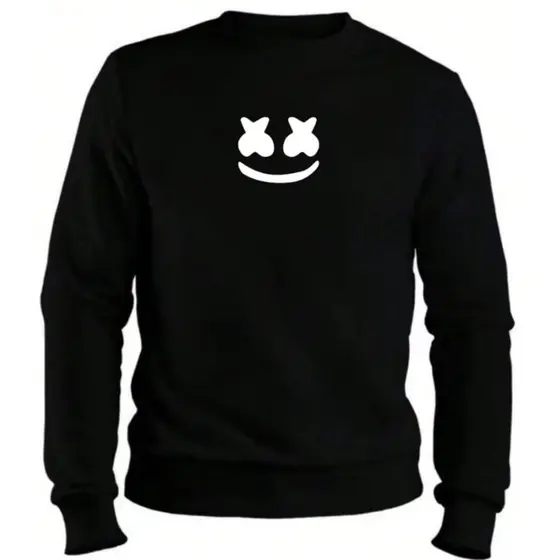Blusa de Frio Estilosa Moletom Masculino Estilo Suéter casaco Flanelado 100% Algodão MCH