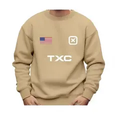 Modelo: TCX Gola careca (redonda), sem capuz e sem bolso canguru.