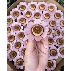 200 Forminhas Doces Finos Flor Luxo  Garden Casamento, Festa e Eventos Elegantes