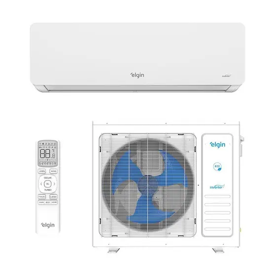 Ar-Condicionado Split Inverter II 12000 BTUs 220V Elgin Eco Dream com Wi-Fi High Wall Só Frio 45HIFI12C2WA/45HIFE12C2CA