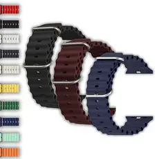 KIT 3 PULSEIRA PARA SMARTWATCH APPLE SMART WATCH PRO ULTRA OCEANO 42MM 44MM 45MM 47MM 49MM