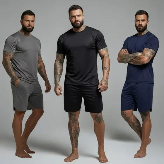 Pijama Curto Masculino Dry Fit