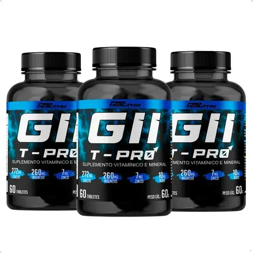 Kit 3x Pré Hormonal Gh Testo Pro 60 Tabletes - Pro Healthy