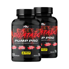 Kit 2x Pré Treino  - Dilatado Pump Pro 120 Cápsulas - Pro Healthy