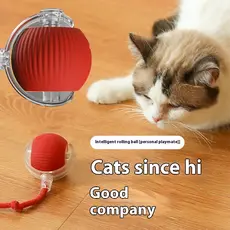 Rechargeable interactive toy - ball cat toy ball - automatic tail toy ball