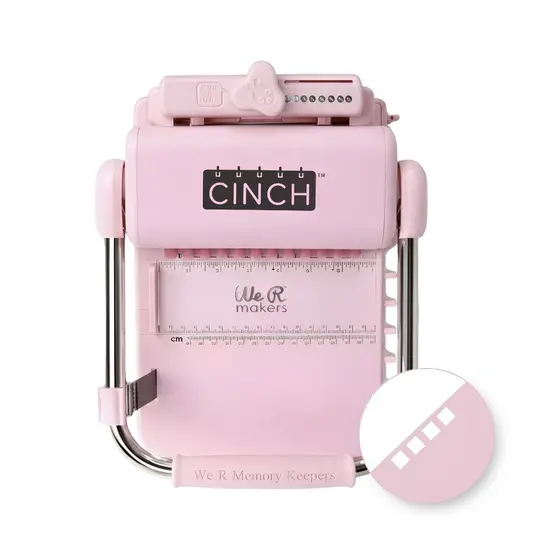 Encadernadora The Cinch Rosa Furo Quadrado Crtof-00186 - We R Memory
