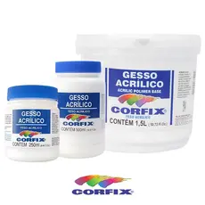 Gesso Acrílico Profissional para Telas Corfix