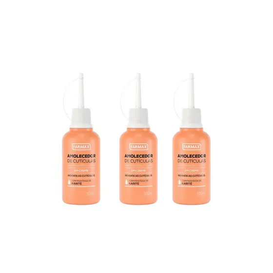 Amolecedor de Cuticulas Farmax 100ml Creme