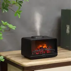 Difusor de Aroma E Umidificador De Ar  Led Aromatizador Essencial Óleo Ultrassônico Ambiente