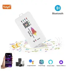 Controlador Bluetooth SP107E adequado para faixa de luz LED RGB WS2811/WS2812: suporte para controle de música e program