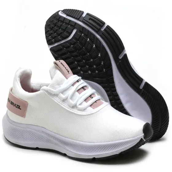Tênis Feminino para Academia Fitnees Caminhada Esportivo Treino Leve e Confortável Amanda Brazil