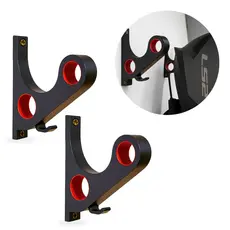 Suporte para Pendurar Capacete com Acessório porta Chave fixado na Parede com buchas e parafusos