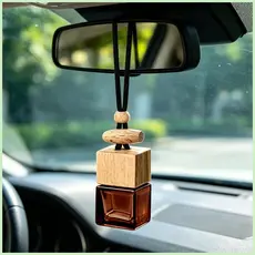 Frasco vazio de aromatizador de ar para carro, decoração automotiva, frasco de aromatizador de ar, decoração unissex.