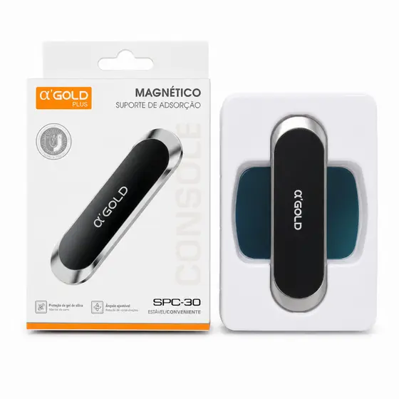 Suporte Magnético Veicular para Celular com Ímã Kit Automotivo Universal