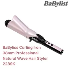 BaByliss 38mm Curling Iron 2289K Modelador De Cabelo Profissional Com 5 Configurações De Temperatura Aquecimento Rápido