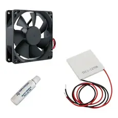 Kit Cooler Ventilador + Placa Peltier + Pasta Térmica Purificador
