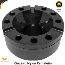 Cinzeiro Coletor de Residuos Nylon com Reservatório Anti-odor Lavável Resistente Moderno