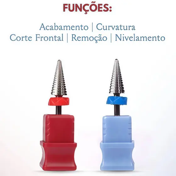 Broca Cônica Tornado 5 em 1