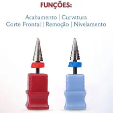 Broca Cônica Tornado 5 em 1