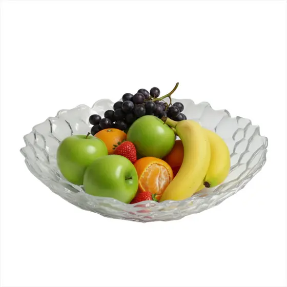 Fruteira De Vidro Delisoga 26 Cm