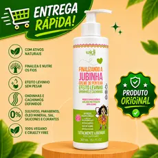 Creme de Pentear Infantil Finalizando a Jubinha Widi Care 300ml - Efeito Levinho