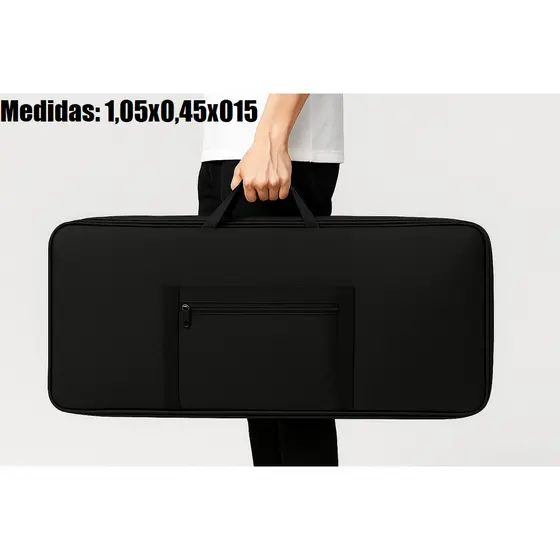 Capa Teclado Musical 5/8  Resistente Bag