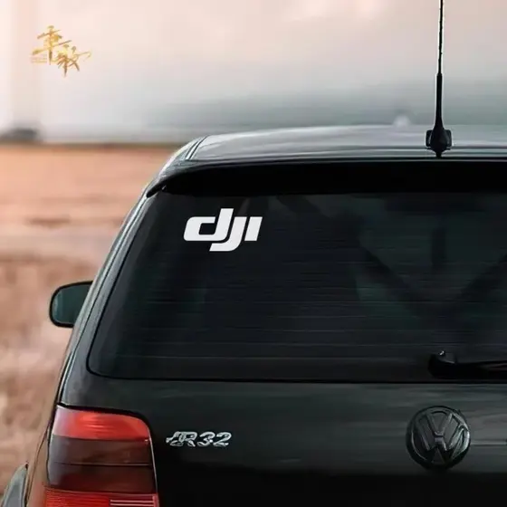 Adesivo de carro DJI MAVIC PILOT Adesivo de carro DJI Adesivo de logotipo decorativo reflexivo