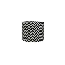 Cúpula Para Abajur Tc Chevron preto 20x20x15