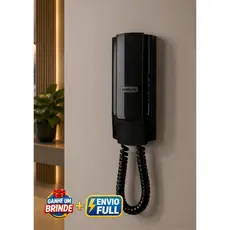 Interfone Intelbras TDMI 300 Preto para Apartamento Condomínio e Casa