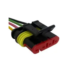 Chicote Conector Plug Sonda Lambda Palio Strada Fiorino 4 vias/fios