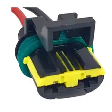 Chicote Plug conector Resistência Ventoinha Ford Ka / Fiesta / EcoSport / Courier 2 Vias/Fios