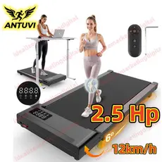 Esteira Elétrica Ergométrica Ginástica Inclinacão 12km 2.5hp Preto