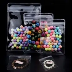 Saquinhos Herméticos com Zíper 6x8cm 4x6cm – Kit 20/40/100 Unidades para Joias e Lembrancinhas