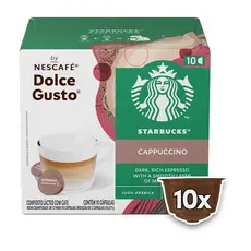 Starbucks Cappuccino by NESCAFÉ Dolce Gusto - 10 Cápsulas