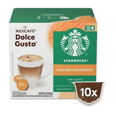 Starbucks Caramel Macchiato by NESCAFÉ Dolce Gusto - 10 Cápsulas